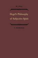 Hegels Philosophie des subjektiven Geistes / Hegel’s Philosophy of Subjective Spirit: Band I / Volume I