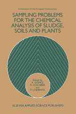 Sampling Problems for the Chemical Analysis of Sludge, Soils and Plants