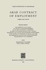 Arab Contract of Employment