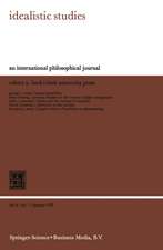 Idealistic Studies: An International Philosophical Journal