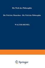 Die Welt des Menschen — Die Welt der Philosophie: Festschrift für Jan Patočka