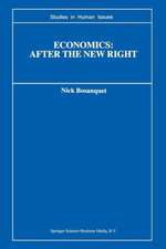 Economics: After the New Right