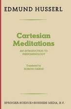 Cartesian Meditations: An Introduction to Phenomenology