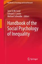 Handbook of the Social Psychology of Inequality