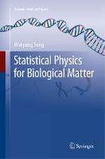 Statistical Physics for Biological Matter