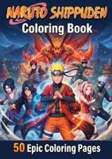 Anime Ninja Coloring Book
