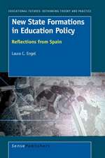 New State Formations in Education Policy: Reflections from Spain