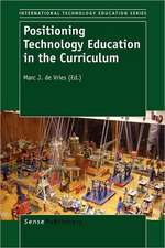 Positioning Technology Education in the Curriculum