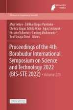 Proceedings of the 4th Borobudur International Symposium on Science and Technology 2022 (BIS-STE 2022)