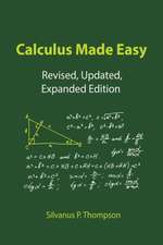 Calculus Made Easy