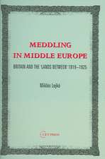 Meddling in Middle Europe: Britain and the 'Lands Between, 1919-1925