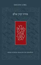 Koren Shalem Siddur in Spanish, Ashkenaz, Standard