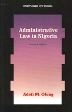 Administrative Law in Nigeria