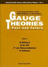 GAUGE THEORIES-PAST & FUTURE IN... (V1)