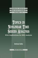 Topics In Nonlinear Time Series Analysis, With Implications For Eeg Analysis