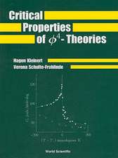 Critical Properties of Phi4- Theories