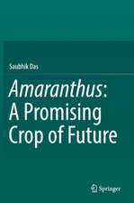 Amaranthus: A Promising Crop of Future