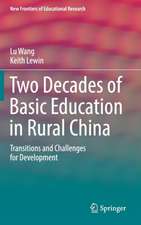 Two Decades of Basic Education in Rural China: Transitions and Challenges for Development