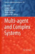 Multi-agent and Complex Systems