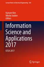 Information Science and Applications 2017: ICISA 2017