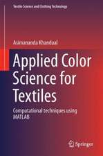 Applied Color Science for Textiles: Computational techniques using MATLAB