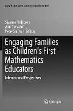 Engaging Families as Children's First Mathematics Educators: International Perspectives