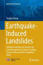 Earthquake-Induced Landslides: Initiation and run-out analysis by considering vertical seismic loading, tension failure and the trampoline effect