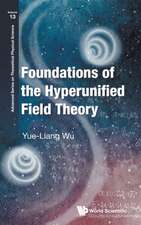 FOUNDATIONS OF THE HYPERUNIFIED FIELD THEORY