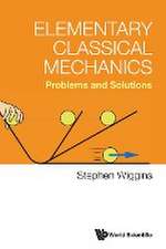 ELEMENTARY CLASSICAL MECHANICS