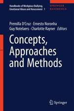 Concepts, Approaches and Methods