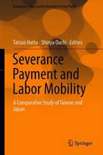 Severance Payment and Labor Mobility: A Comparative Study of Taiwan and Japan