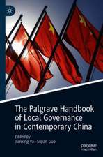 The Palgrave Handbook of Local Governance in Contemporary China