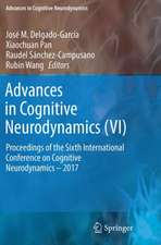 Advances in Cognitive Neurodynamics (VI): Proceedings of the Sixth International Conference on Cognitive Neurodynamics – 2017