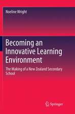 Becoming an Innovative Learning Environment