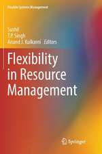 Flexibility in Resource Management