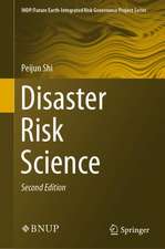 Disaster Risk Science