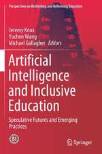 Artificial Intelligence and Inclusive Education