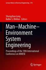 Man–Machine–Environment System Engineering: Proceedings of the 19th International Conference on MMESE