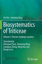 Biosystematics of Triticeae: Volume I. Triticum-Aegilops complex