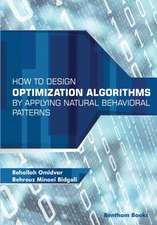 Bidgoli, B: How to Design Optimization Algorithms by Applyin