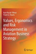 Values, Ergonomics and Risk Management in Aviation Business Strategy