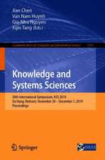 Knowledge and Systems Sciences: 20th International Symposium, KSS 2019, Da Nang, Vietnam, November 29 – December 1, 2019, Proceedings