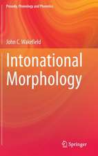 Intonational Morphology