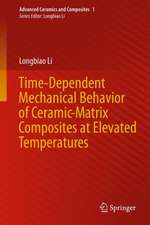 Time-Dependent Mechanical Behavior of Ceramic-Matrix Composites at Elevated Temperatures