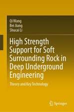 High Strength Support for Soft Surrounding Rock in Deep Underground Engineering: Theory and Key Technology