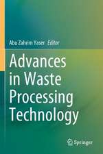 Advances in Waste Processing Technology