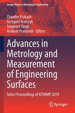 Advances in Metrology and Measurement of Engineering Surfaces: Select Proceedings of ICFMMP 2019