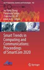 Smart Trends in Computing and Communications: Proceedings of SmartCom 2020