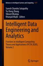 Intelligent Data Engineering and Analytics: Frontiers in Intelligent Computing: Theory and Applications (FICTA 2020), Volume 2