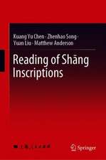 Reading of Shāng Inscriptions